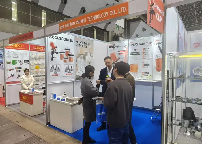 Qingdao Espant Technology Co., Ltd. brilla al Tokyo International Auto Parts Show (IAAE) del 2025 con una coppa a spruzzo.