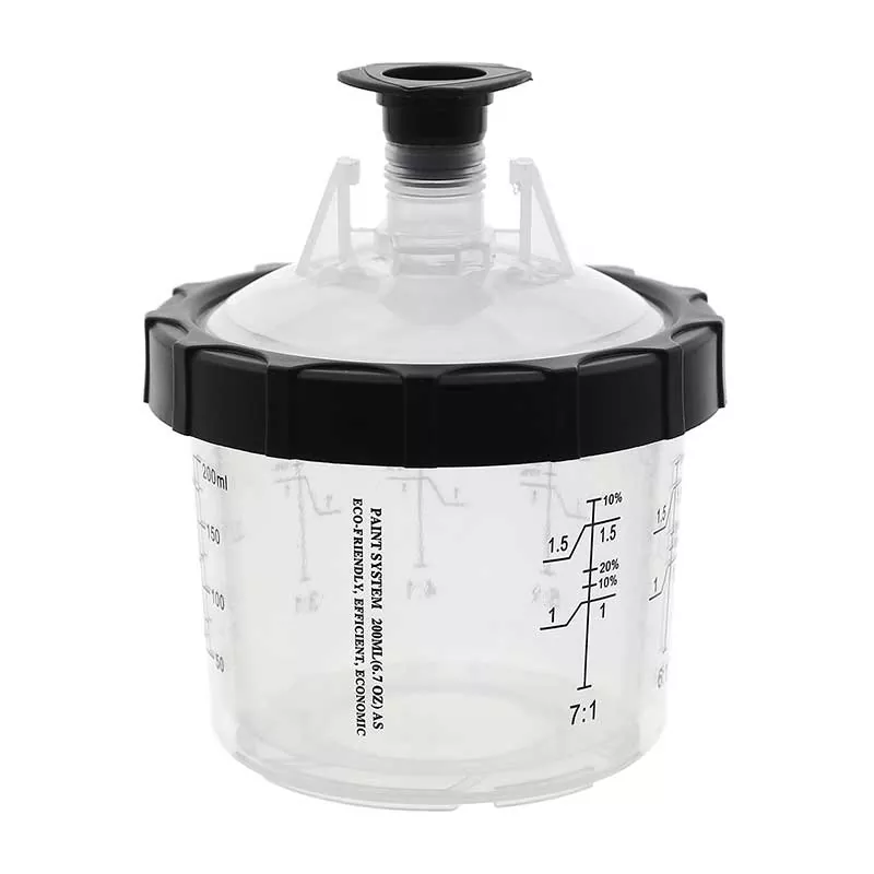 In che modo il sistema 1.0 con tazze di vernice usa e getta da 200 ml trasforma l'efficienza della verniciatura a spruzzo automobilistica e industriale?