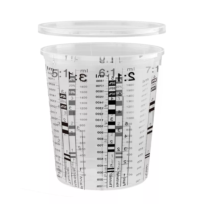 2250 ml PP Vernice Automotive Mescolatura con coperchio