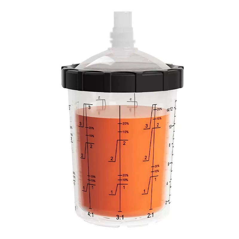 Sistema di tazze di vernice usa e getta da 400 ml 4.0