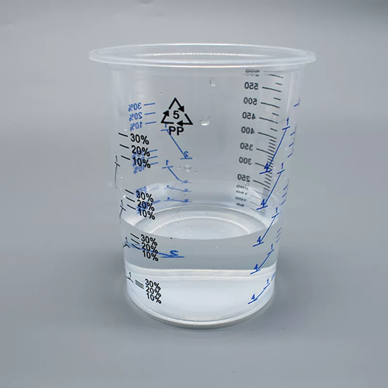 600 ml di tazza di miscelazione di vernice usa e getta