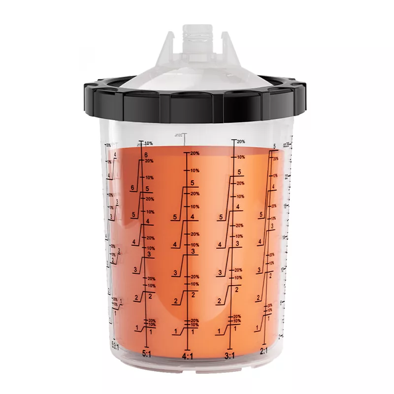Sistema di tazze di verniciatura usa e getta da 800 ml 1.0